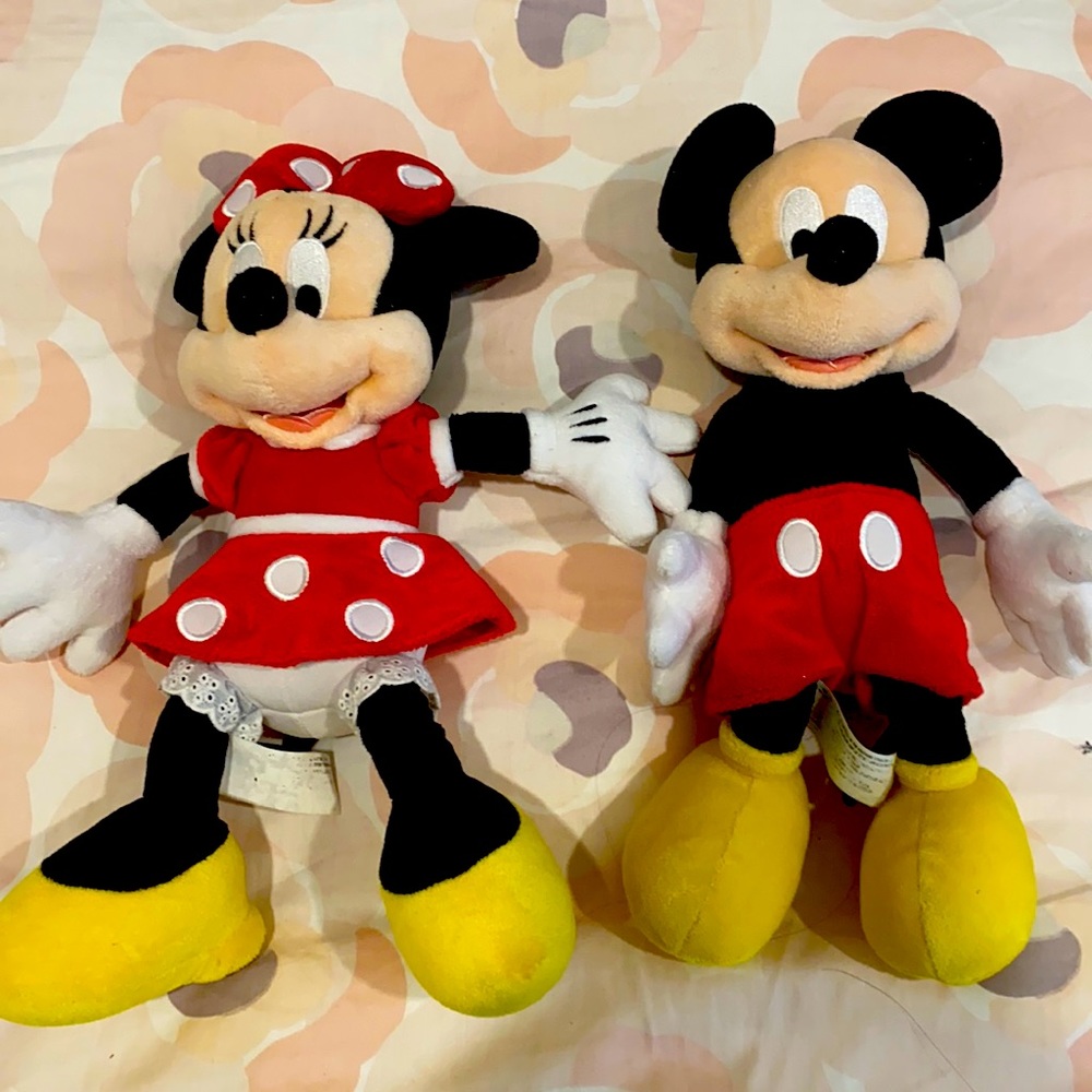 Mickey & Minnie Plush Toys - Disney Parks original